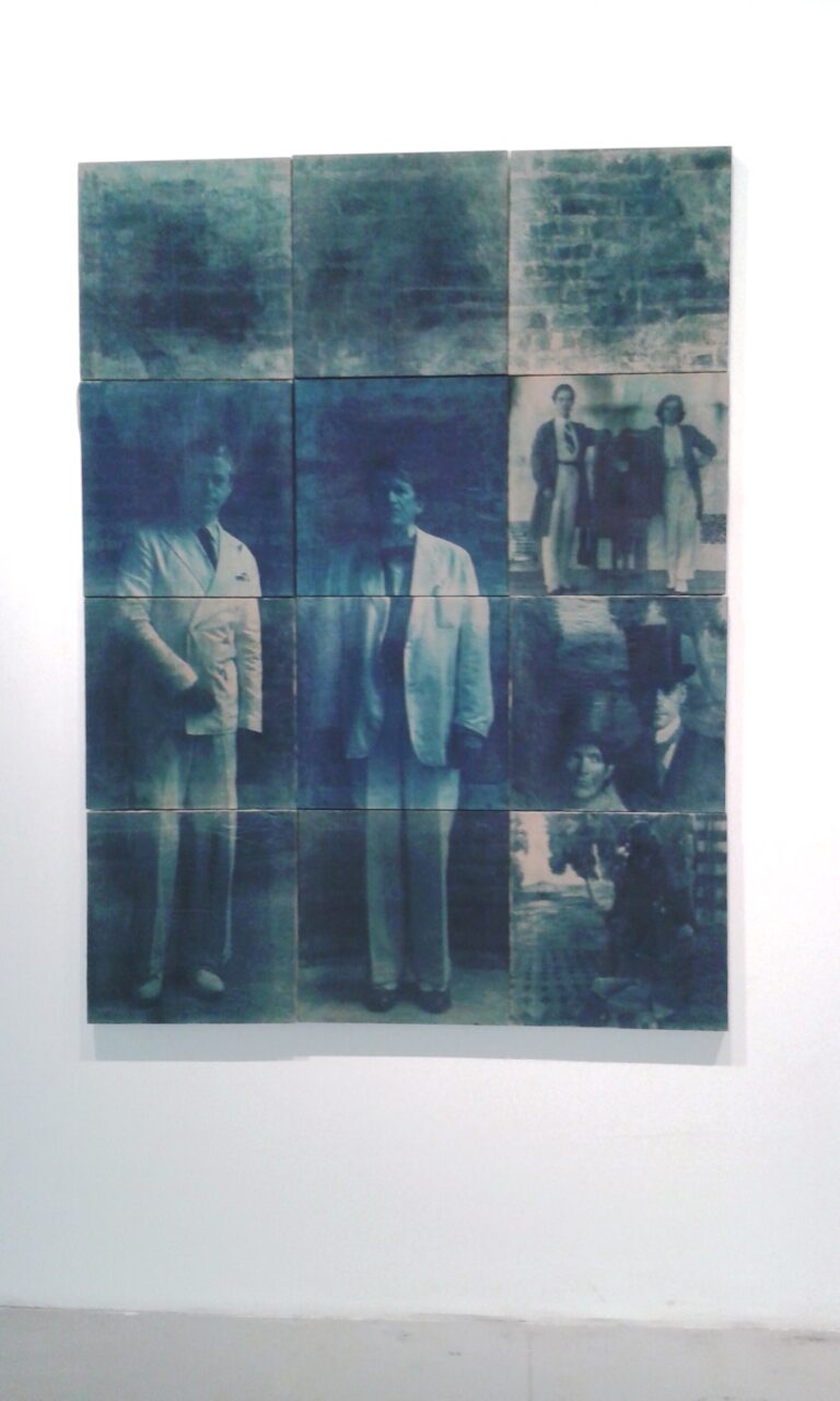 McDermott & McGough – Cyan light and abstract - veduta della mostra presso la M77 Gallery, Milano 2015