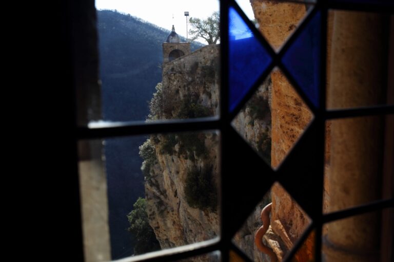 Monastero di San Benedetto, Subiaco - veduta della rocca - photo Matteo Nardone