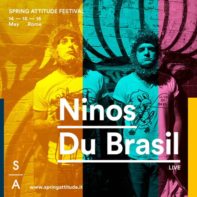 Ninos Du brasil21 Spring Attitude a Roma. Festival di musica elettronica e arte nei musei della Capitale. Dal Maxxi al Macro una combo di artisti e dj internazionali