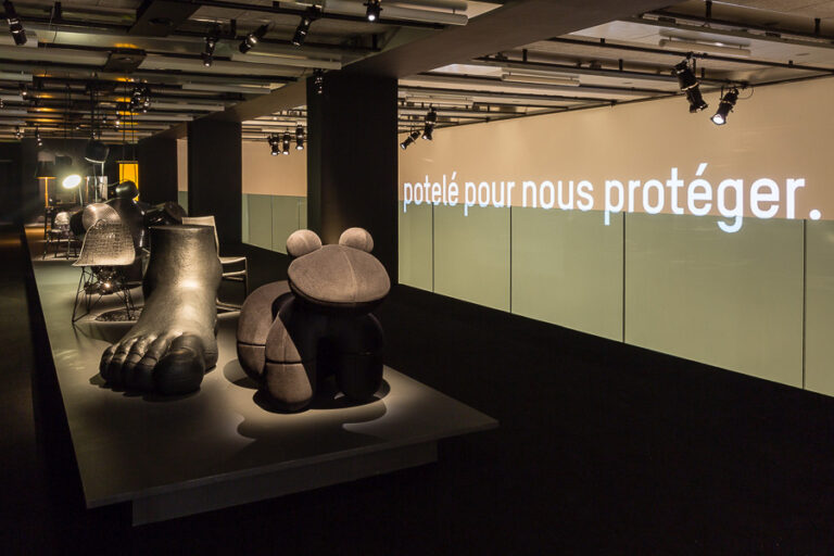 Oracle du Design - veduta della mostra presso Gaîté Lyrique, Parigi 2015 - photo Vinciane Verguethen