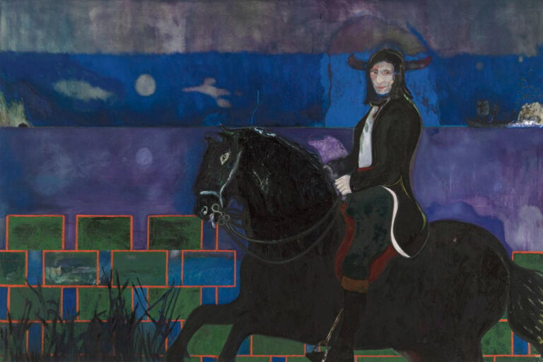 Peter Doig, Horse and Rider, 2014