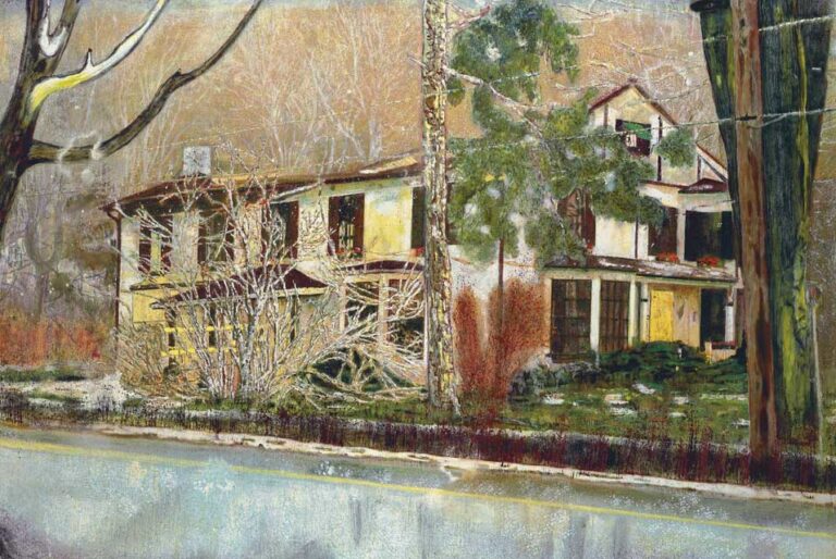 Peter Doig, Pine House (Room for Rent), 1994