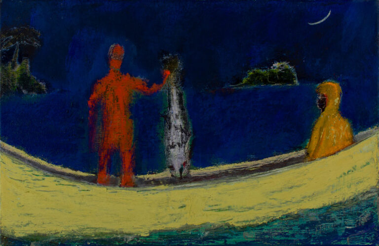 Peter Doig, Spearfisher, 2015