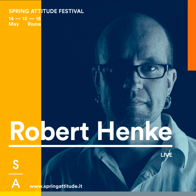 Robert Henke2 Spring Attitude a Roma. Festival di musica elettronica e arte nei musei della Capitale. Dal Maxxi al Macro una combo di artisti e dj internazionali