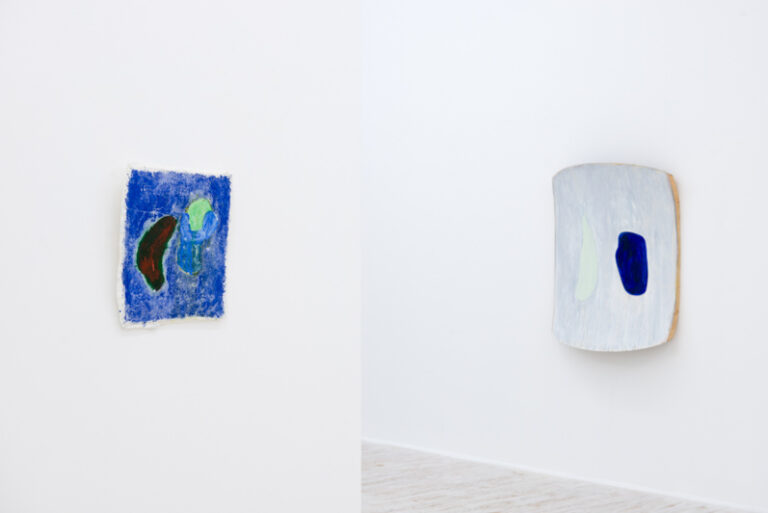 Ron Gorchov - Recent Works - veduta della mostra presso la Galleria Thomas Brambilla, Bergamo 2015