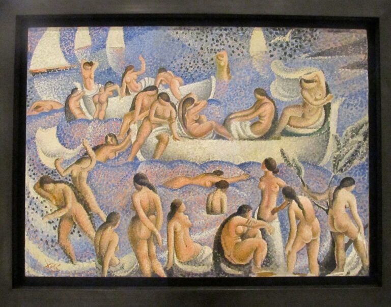 Salvador Dalí, Bañistas de Es Llaner, 1923, Fundació Gala-Dalí, Figueres