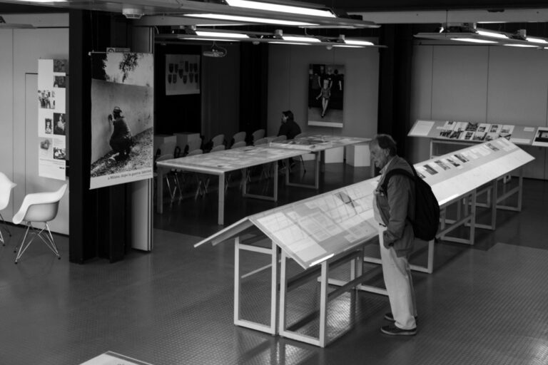 Saul Steinberg a Milano - veduta della mostra al Politecnico di Milano, 2015 - photo Gerardo Semprebon