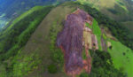 Sonia Falcone & José Laura Yapita, Aerial view of the archeological complex, known as the Fortress of Samaipata..., Santa Cruz 2014 - photo Sonia Falcone - Courtesy of the Latin American Pavilion - IILA