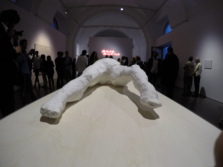 Tracey Emin – Waiting to Love - veduta della mostra presso la Galleria Lorcan O’Neill, Roma 2015