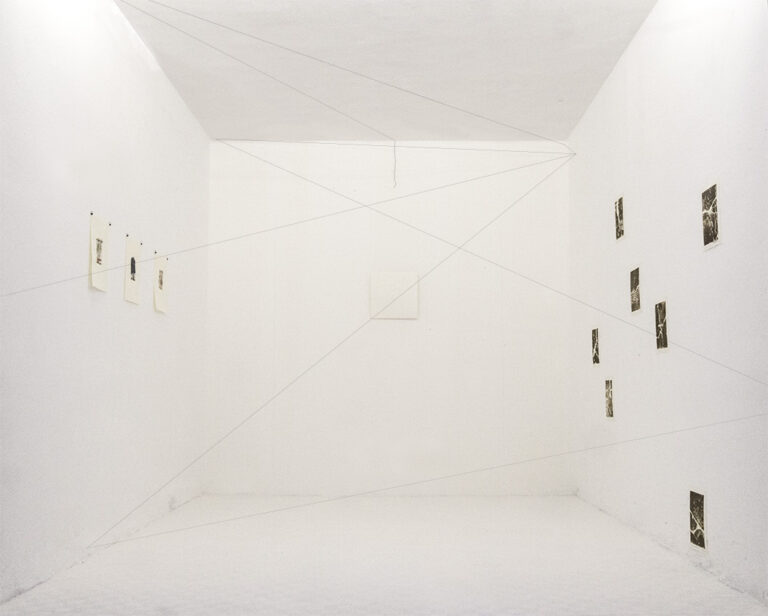 Track-Traces, veduta della mostra presso The Open Box, Milano 2015