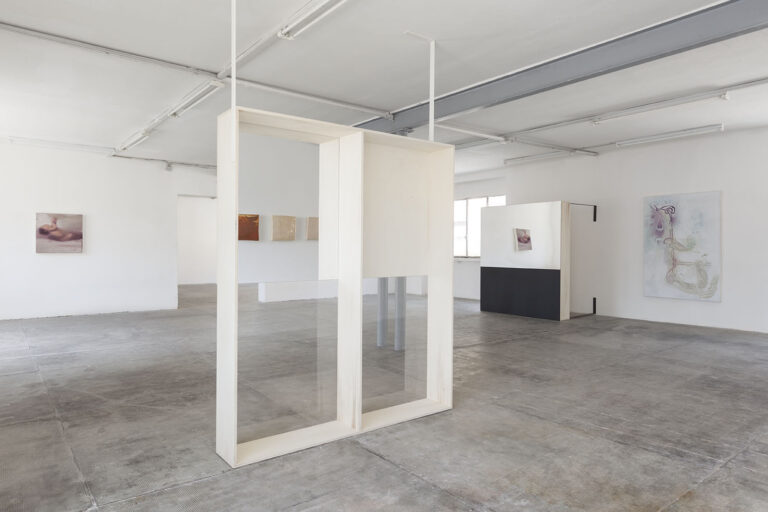 Ull Hohn – painting, painting – veduta della mostra presso Peep-Hole, Milano 2015