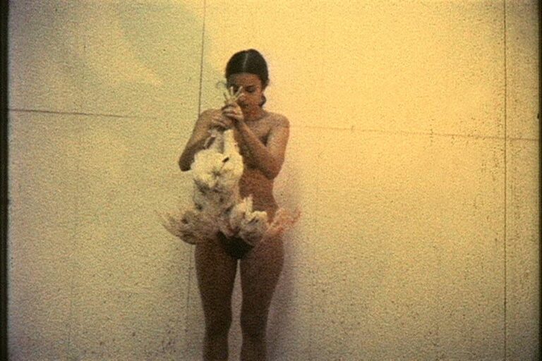 Ana Mendieta, Chicken Piece, 1972