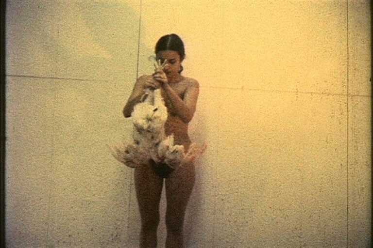 Ana Mendieta, Chicken Piece, 1972