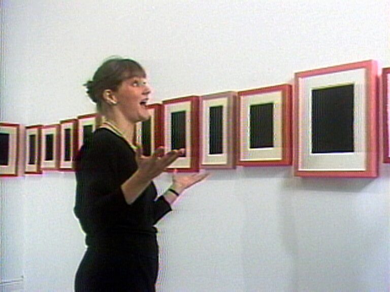 Andrea Fraser, May I help you_, 1991 - Generali Foundation Collection