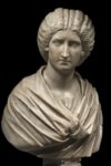 Busto femminile, fine del II secolo d.C. - Musei Capitolini, Roma - © Foto di Zeno Colantoni