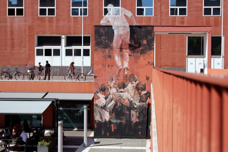 Chained Milano 2015 Tresoldi e Borondo woek in progress 2 Wunderkammern sbarca a Milano. La galleria romana, specializzata in arte urbana, presenta 9 street artist tra 4 sedi meneghine. Le prime foto da Chained