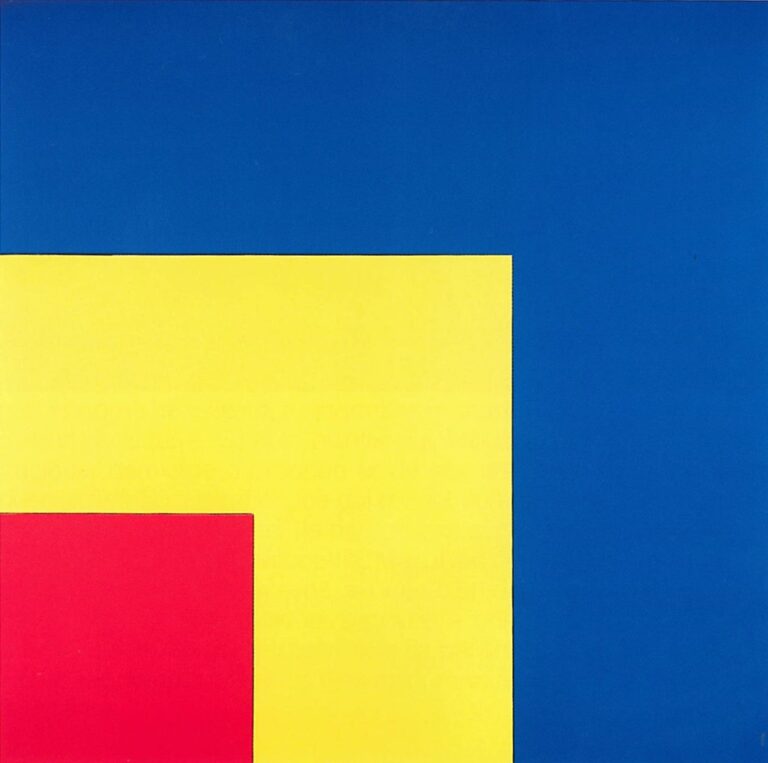 Ellsworth Kelly, Red, Yellow, Blue III, 1963 - Fondation Marguerite et Aimé Maeght, Sant Paul-de-Vence - © photo Claude Germain