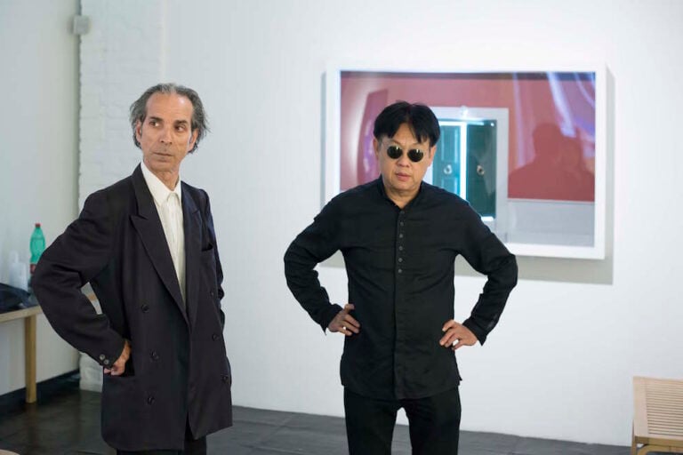 Felice Levini & H.H. Lim, 2015 - Galleria Paola Verrengia, Salerno - photo Ciro Fundarò