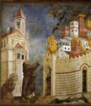 Giotto, Cacciata dei diavoli da Arezzo, 1295-99