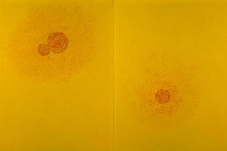 Hsiao Chin, L'universo di grande luce, 2007, acrilico su tela
