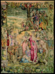 Il Faraone accetta Giacobbe nel regno, 1553, disegno e cartone di Agnolo Bronzino, atelier di Jan Rost, Roma, Presidenza della Repubblica