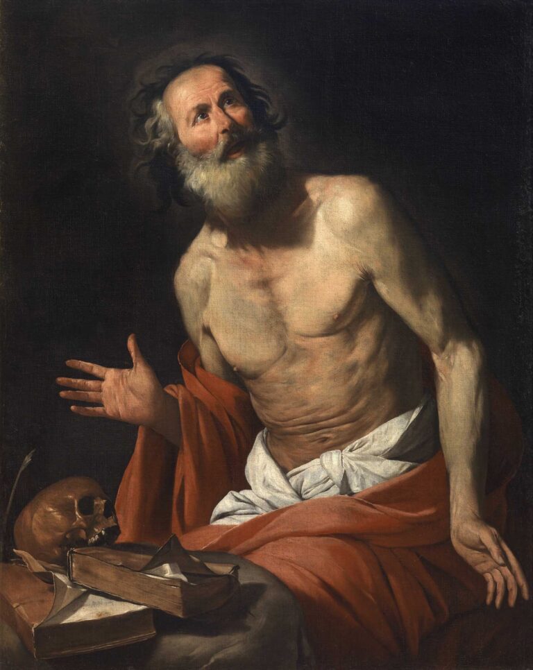 J. de Ribera San Girolamo. Firenze Galleria degli Uffizi Una villa confiscata alla camorra ospita una mostra con opere dagli Uffizi e da altri musei nazionali. A Casal di Principe, la rinascita passa (anche) dall’arte