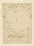 Leonardo da Vinci, Pianta di Milano (1507-1510 circa) - Milano, Veneranda Biblioteca e Pinacoteca Ambrosiana, Codice Atlantico, f. 199 verso