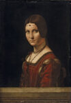 Leonardo da Vinci, Ritratto di dama (La Belle Ferronnière o “Presunto ritratto di Lucrezia Crivelli”) (1493-1495 circa) - Parigi, Musée du Louvre, Département des Peintures, Collezione dell’Imperatore Francesco I