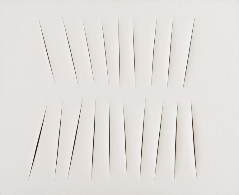 Lucio Fontana, Concetto Spaziale, 1964