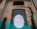 Nicola Alessandrini e Gio Pistone stazione di Castelbellino foto Francesco Marini 2 Street Art e ferrovia, la novità del festival Pop Up. Da 2501 a Basik, immagini dei murales nelle stazioni marchigiane