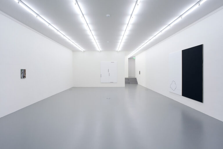Oliver Osborne - The Neck – veduta della mostra presso la Galleria Giò Marconi, Milano 2015 - photo Filippo Armellin
