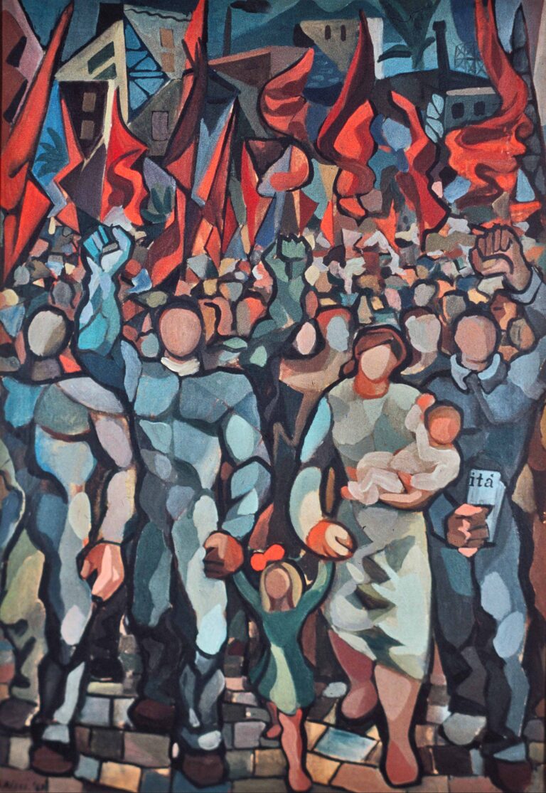 Paolo Ricci, Primo maggio, 1949 - Mantova (Suzzara), Galleria del Premio Suzzara