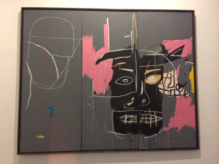 Punk - veduta della mostra presso il CA2M, Mostoles 2015 - Jean-Michel Basquiat