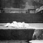 Rosy Rox – Monumento di Passaggio - performance alla Scala Montesanto, Napoli 2015