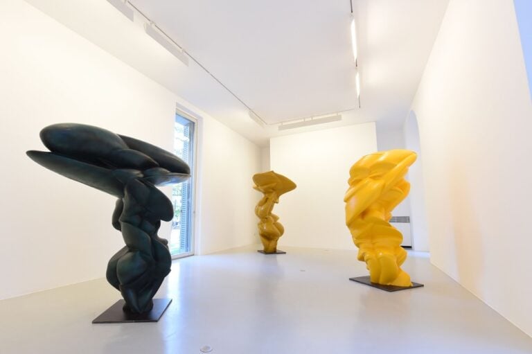 Tony Cragg - veduta della mostra presso la Lisson Gallery, Milano 2015 - photo © Daniele Venturelli