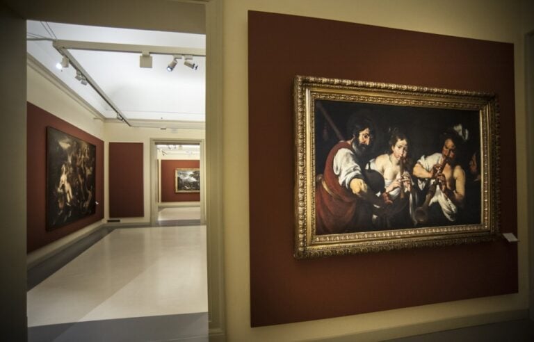 Villa Zito Palermo una sala espositiva ph. pucciscafidi.com 8 Una nuova pinacoteca per Palermo. La Fondazione Sicilia inaugura Villa Zito: da Salvator Rosa a Mario Schifano, quattro secoli d’arte in una dimora neoclassica