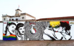 totale Roma, c’è anche la street art al Pride Park dell’Ex Mattatoio. Aspettando il corteo, il festival lgbt accoglie tre murales contro l’omofobia