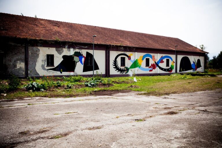 Clorofilla Belluno 2015 DEM foto Alice Bettolo 2 Clorofilla, un festival per Belluno. Street art negli spazi in disuso, per il recupero dell’ex Caserma Piave. Le foto dei murales