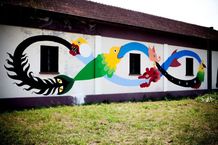 Clorofilla Belluno 2015 DEM foto Alice Bettolo Clorofilla, un festival per Belluno. Street art negli spazi in disuso, per il recupero dell’ex Caserma Piave. Le foto dei murales