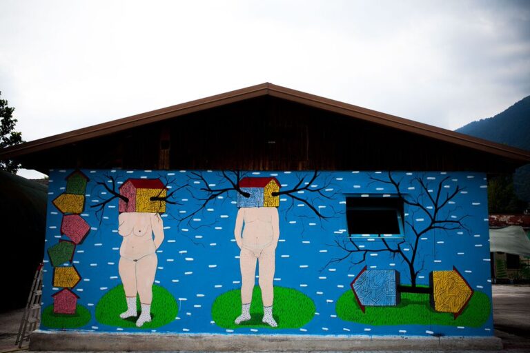 Clorofilla Belluno 2015 Kiki Skipi foto Alice Bettolo Clorofilla, un festival per Belluno. Street art negli spazi in disuso, per il recupero dell’ex Caserma Piave. Le foto dei murales