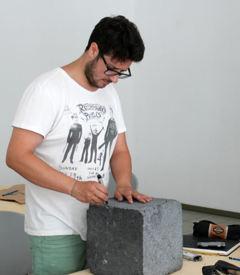 Codice Italia Academy workshop scultura con Nino Longobardi Venezia 2015 11 Codice Italia Academy, Nino Longobardi. Frammenti da un workshop di Scultura