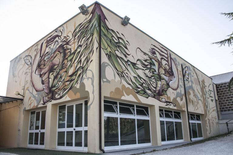 Fio Silva Pubblica 2015 La street art va in provincia. Le foto dei primi murales di Pubblica, nuovo festival promosso da Kill The Pig a Selci, vicino Rieti