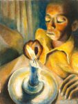 Gerard Sekoto Boy and the Candle 1943 Bill Cosby e la vicenda degli stupri. Mentre escono documenti scottanti, un museo dello Smithsonian espone la collezione d’arte africana dell’attore. Prendendo le distanze