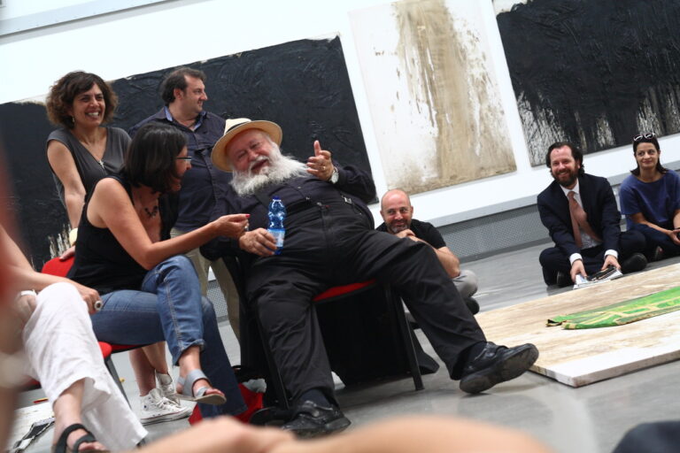 Hermann Nitsch a Palermo Zac 2015 2 Hermann Nitsch si racconta. Un teatro tragico per Palermo