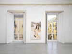 Ida Tursic & Wilfried Mille - Pasta al nero di seppia – veduta della mostra presso la Galleria Alfonso Artiaco, Napoli 2015