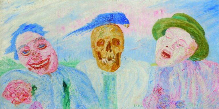 James Ensor, From laughter to Tears, 1908