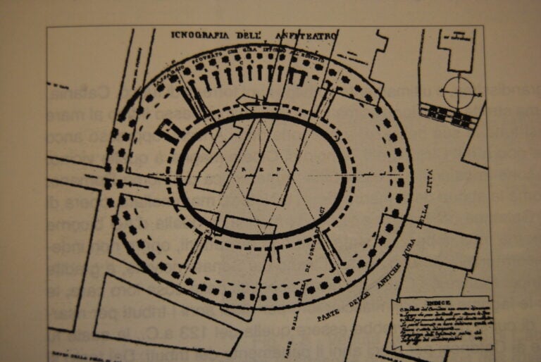 Lanfiteatro di Catania pianta originale L’anfiteatro romano di Catania rivive grazie a un rendering 3D. Ecco com’era 2000 anni fa
