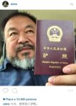 L'annuncio di Ai Weiwei su Instagram: la restituzione del suo passaporto