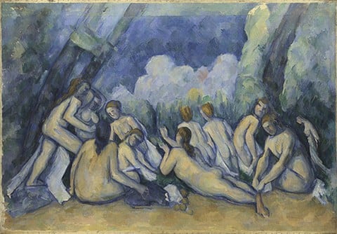 Le Bagnanti di Cézanne, 1894-1905