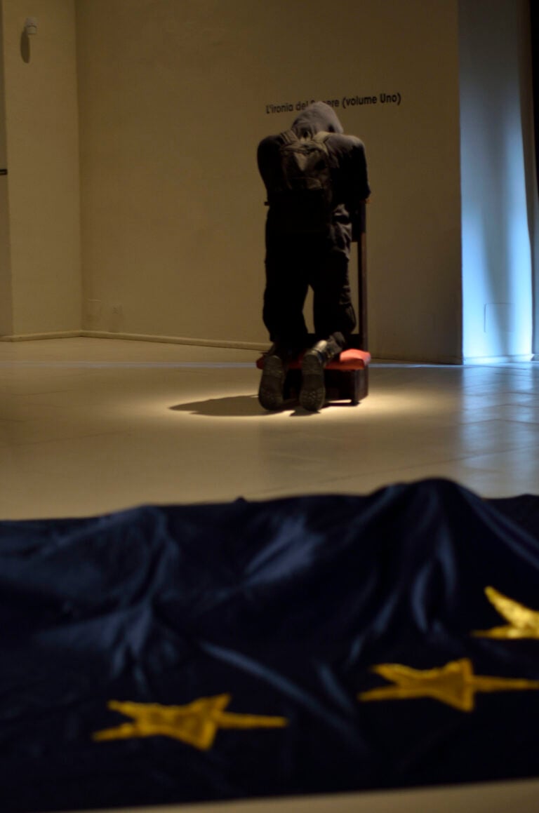 Matteo Peretti, Fede Incontrollabile e Flag, 2015 - Palazzo Collicola, Spoleto 2015